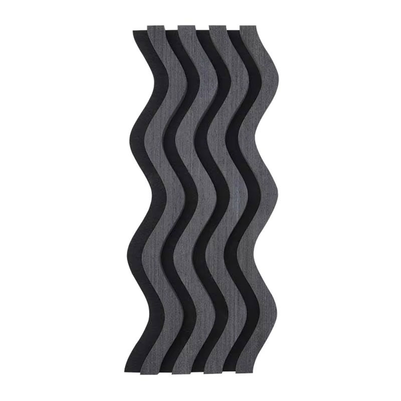 Pannelli murali acustici ondulati 3D