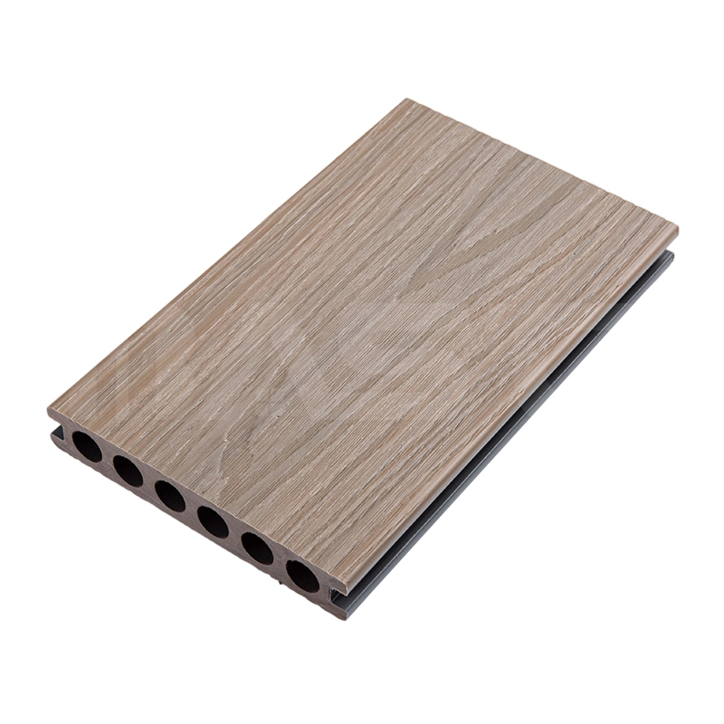 Tavola per terrazza composita in coestrusione di fibra di legno naturale 140 mm x 23 mm