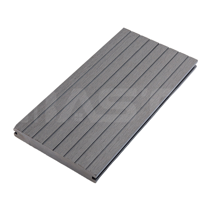 Tavola per terrazza in composito solido classico resistente allo sbiadimento, resistente ai raggi UV, in fibra di legno naturale al 60%, 150 mm x 20 mm