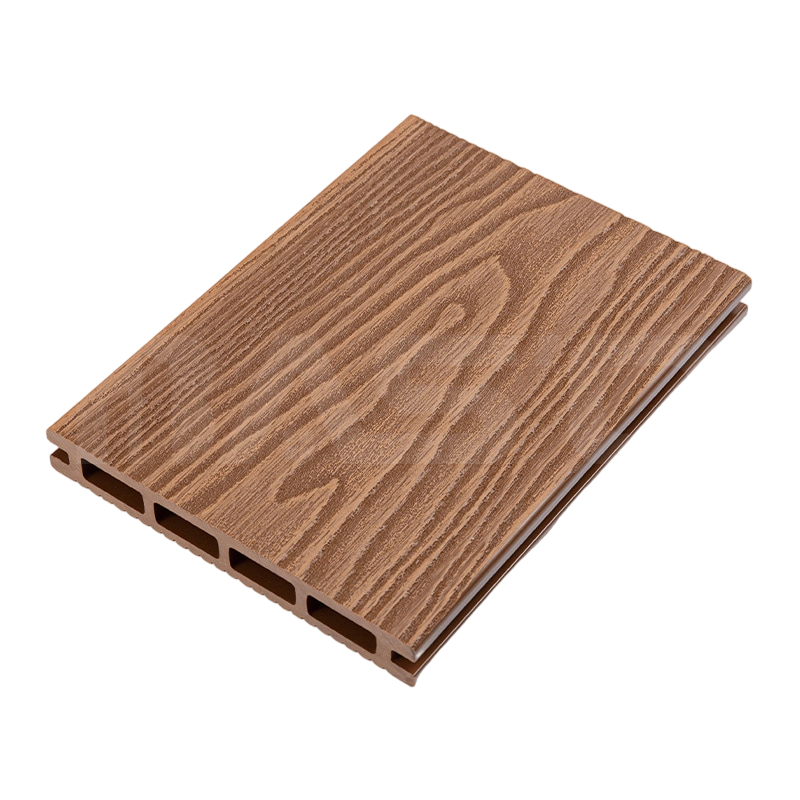 Tavola per terrazza composita in rilievo profondo 3D resistente ai raggi UV, antiscivolo, durevole, 146 mm x 21 mm
