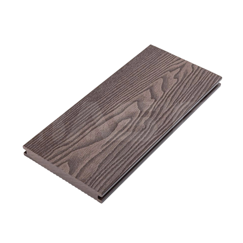 Tavola solida per decking composita con goffratura profonda 140 mm x 23 mm
