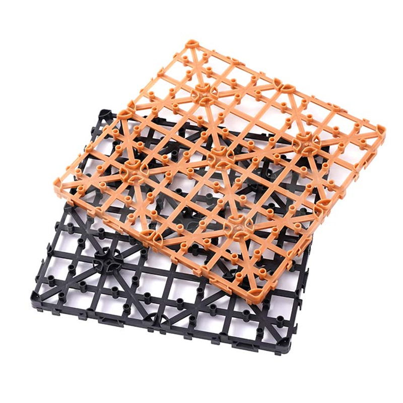 Base in plastica ad incastro fai da te per pavimenti 30 cm x 30 cm